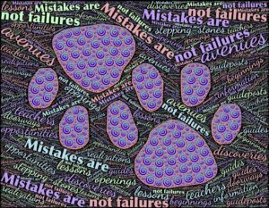 mistakes are not failure